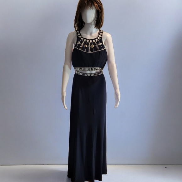 NOX apparel 2 piece formal beaded dress - L.   M - Picture 1 of 11
